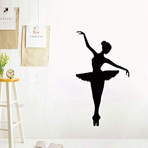 Adesivo Murale Ballerina - Ballerino Di Danza Classica Adesivo Grafico Adesivo 100X56Cm