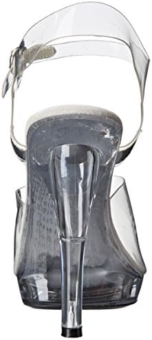 Ellie Shoes Women's M-Brook, Clear, 8 M US | Image 2