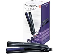 REMINGTON Unisex Mini Straightener - Ceramic Plates - 200°C - 60 Sec Heat Up - Worldwide Voltage - Schwarz, Blau