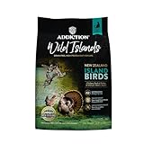Addiction Wild Islands Island Bird Dry Cat Food, Premium Duck, Turkey & Chicken Recipe with High-Protein & Grain-Free Formula for Feline Health - 4lbs