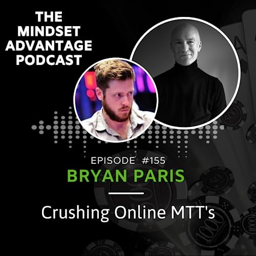 155 - Bryan Paris - Crushing Online MTT's Podcast Por  arte de portada
