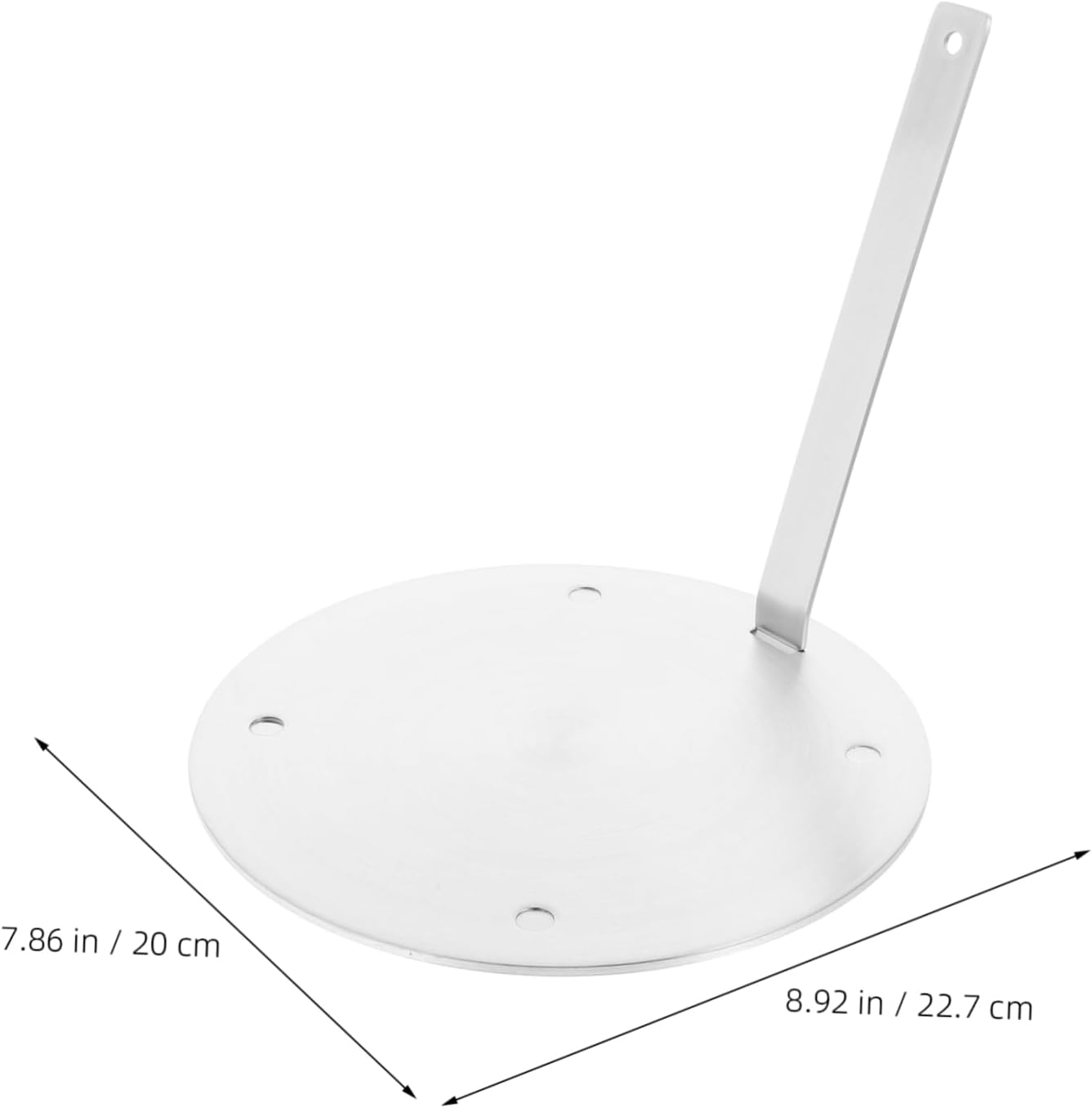 COLLBATH Heat Diffuser Induction Cooker Adapter Plate Stainless Steel Heat Diffuser for Gas and Electric Stoves Portable Cooking Essential Kitchen Must-have