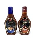 Coronado Caramel Sauce Made with Goat Milk - Dulce de Leche Cajeta - Quemada & Cinnamon Gourmet Caramel Topping- Gluten Free- Rich and Buttery- Great for Coffee, Desserts, Bread- Made in Mexico- 1.7Lb Each 2 Pack
