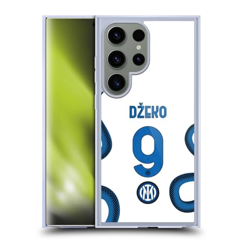 Coque MagSafe Inter Milan Edin Dzeko protégeant le Galaxy S24 Ultra