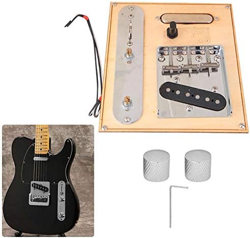 Bnineteenteam Guitar Saddle Bridge Plate,Guitar Pickup Set Control Plate for Electric Guitar