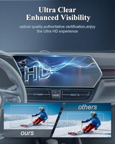 BIBIBO for 2024 2025 Chevy Trax Screen Protector Matte 2024 2025 Chevrolet Trax (LT/2RS/ ACTIV) 11\" Tempered Glass [Anti-Glare Anti-Reflective Anti-Scratch ] Chevy Trax Accessories 2024 2025 - Thumbnail 3