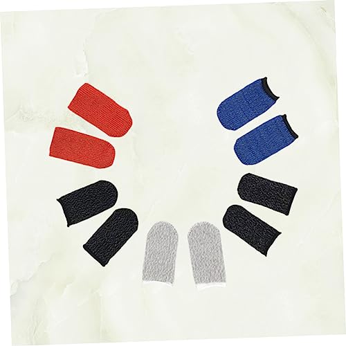 Hemobllo 30 Peças Manga De Dedo Para Tela De Toque Manga De Dedo Para Jogos Manga De Dedo Móvel Mang