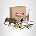 Schleich Wild Life - 5PC African Animal Toy Playset with Lion, Elephant, Monkey, Alligator and Giraffe Figurines - Safari Animal Toys for Boys and Girls - Figures for Toddlers and Kids Ages 3+ | 72286