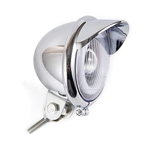 Phare Avant LED Moto Solution Visibilité Antibrouillard Chrome Angel Eye pour Sécurité - 7