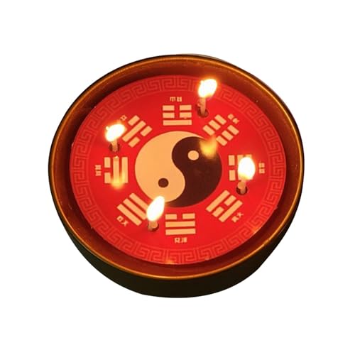 Chinese Candles - Velas perfumadas de Tai Chi para el hogar, velas hechas a mano, vela de meditación, velas aromáticas decorativas para celebración