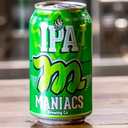 Kit c/ 12und Cerveja MANIACS IPA Lata 350ml