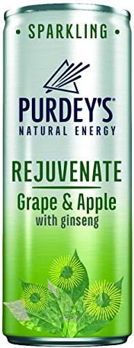 Purdeys Rejuvenate Natural Energy Drink 12 x 250 ml Cans