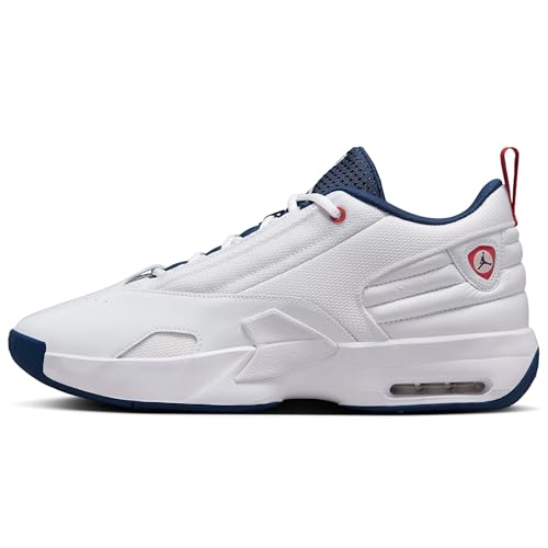 NIKE löparskor för män, VIT/MIDNATT MARINBLÅ VARSITY RÖD, 9 UK (10 US)