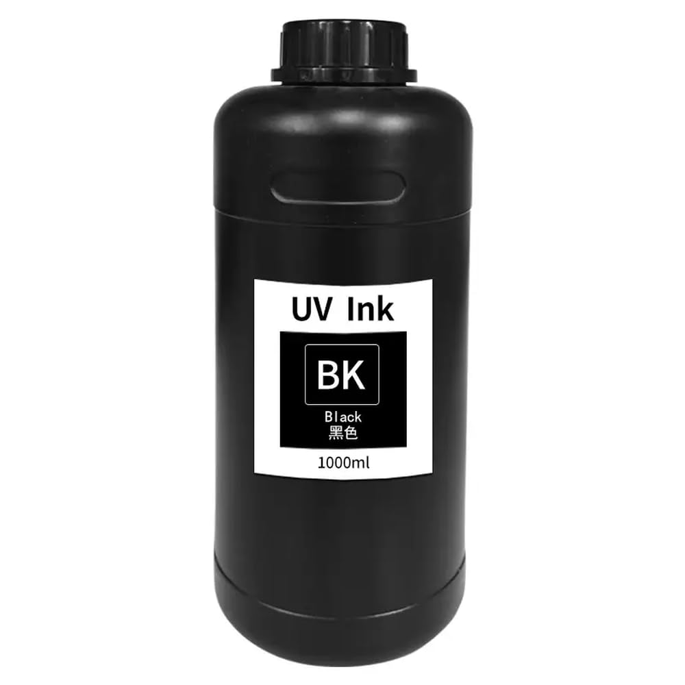 Encre curable 1000ml noire pour tête d'impression Gen5 Gen6 et G5 G6