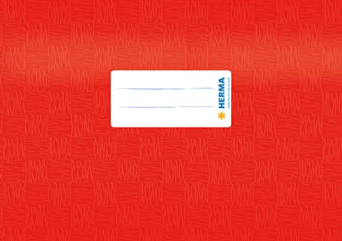 Baier & Schneider Buchumschlag, Buchumschlag, A5, PP-Folie, 15,6 x 21 cm, Rot