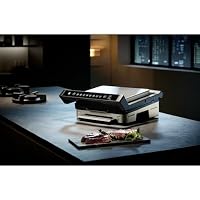WMF Profi Plus Kontaktgrill Perfection, Elektrogrill 2000 W, 6 Programme, Sensor-Technologie, beschichtete Platten, Panini Grill, Edelstahl matt – Ansicht 2