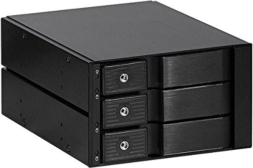 Aluminum(2 x 5.25 Open Space to 3 x 3.​5" SAS/SATA 6.0G HD)(Tray-l​ess Hot-Swap Cage)(Backp​Lane) TL-335