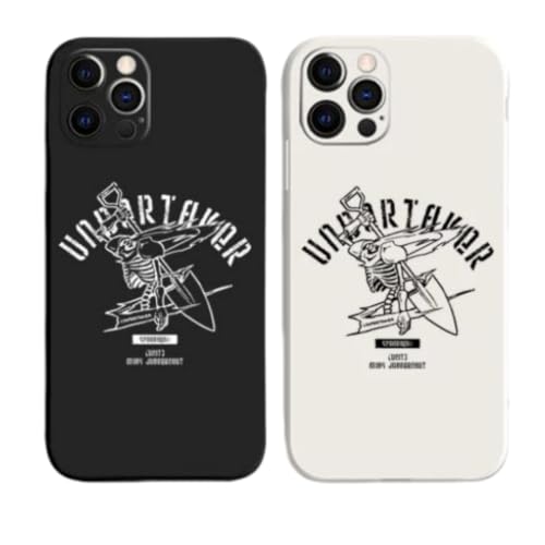 XIANI(�V���j)�Ή�86-�G�C�e�B�V�b�N�X �X�}�z�P�[�X Iphone17Promax�K�p �A���_�[�e�C�J�[�[�����S TPU �A�C�t�H���P�[�X (�F/B,Iphone16Pro�K�p�P�[�X)