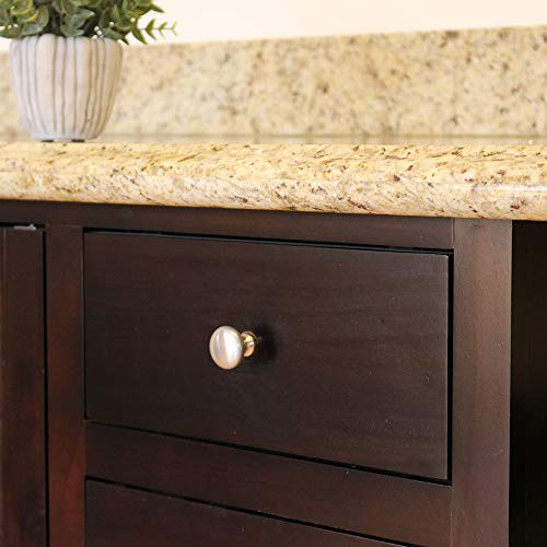 Design House 203919 Midtown Cabinet Knob, Satin Nickel, 1-3/16" #TOP13
