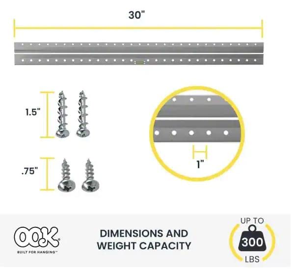 Image of 300lb & 30 Inch Picture Hanging System, H#534269