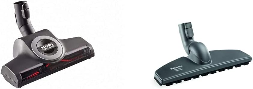 New Arrivals Miele STB 305-3 Vacuum Floor Brush, 28cm x 28cm, Black & SBB 300-3 Parquet Twister Smooth Floor Tool