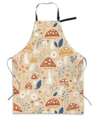 Retro Mushroom Daisy Flowers