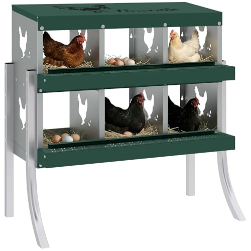 6 Compartment Metal Nesting Boxes