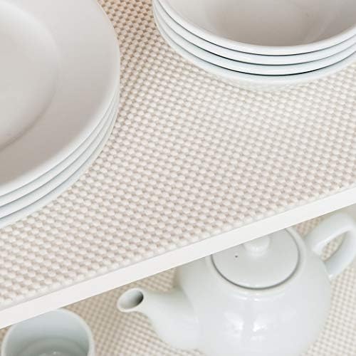 Addis Multi-Purpose Anti Slip Drawer Liner - 3M Roll In Pebble Grey,35cm x 3 metres