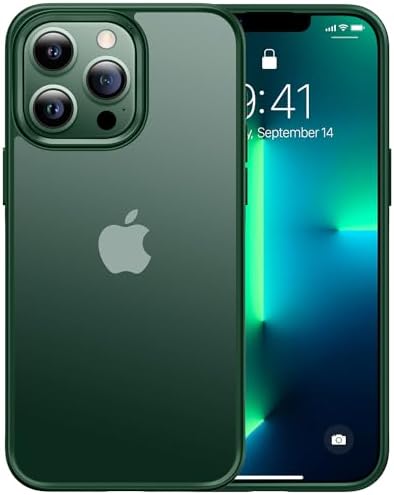 CASEKOO Armor Shockproof for iPhone 15 Pro Max Case [10FT Military Grade Protection] Matte Finish Protective Phone Case Anti-Fingerprint Non-Slip Thin Slim Hard Cover for iPhone 15 Pro Max - Gray