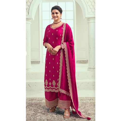 Image of Indian Designer Shalwar Kameez Suits Ready to Wear Pakistani Palazzo Dresses