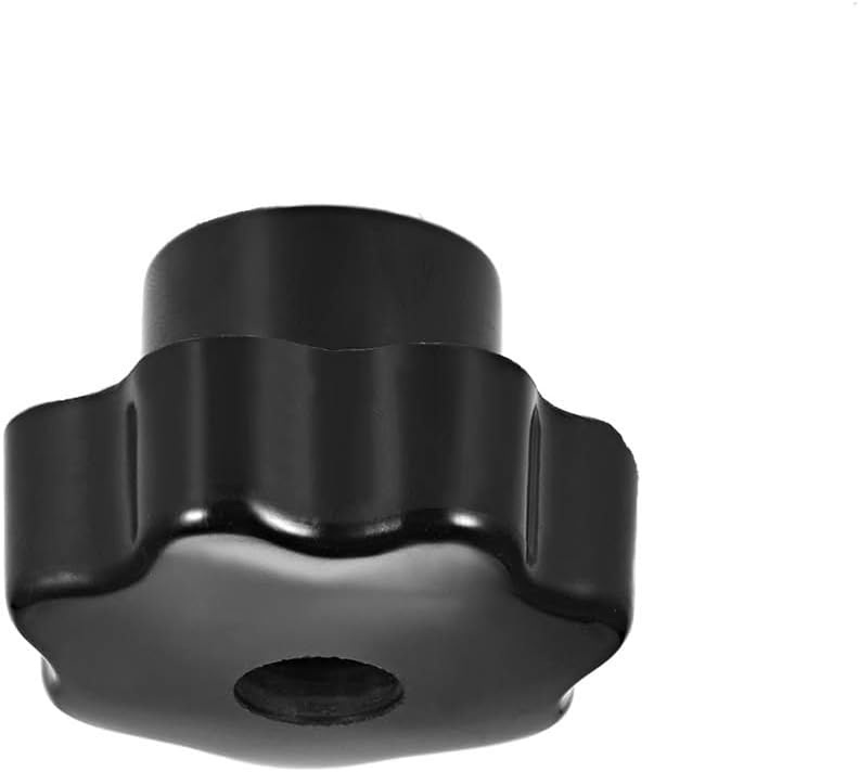 1pcs M12 Star Shape Head Knob Nut for Machinery Equipment Industrial Equipment Thru Hole Clamping Screw knob Female Threaded Knob, Head Dia 50