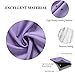 Loyala Star Double Layer Blackout Curtains for Bedroom, Kids - Cute, 84 Inches Long, 2 Panels Set, Purple, 42 X 84 Inches