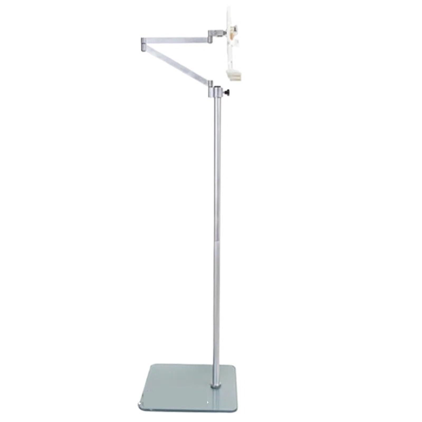 LKHFOAQM Height Adjustable Reading Book Floor Bracket Long Arm Table Bed Reading Book Stand Multi Angle Rotation Reading Book Holder