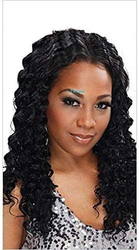 URBAN BEAUTY Karizma Deep Wave Weaving - 100% Remi Human Hair - 10 INCH (1B/30 - OFF BLACK/LIGHT AUBURN)