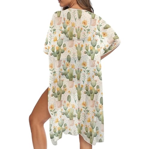 Cache-maillot de bain fluide coupe ample anti-chaleur été