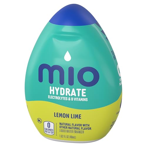 Mio Sport Liquid Water Enhancer, Lemon Lime, 1.62 Ounce, (Pack of 6) - Thumbnail 5