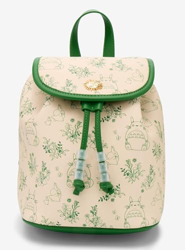 BoxLunch Studio Ghibli My Neighbor Totoro Botanical Mini Backpack Exclusive GREEN NONE