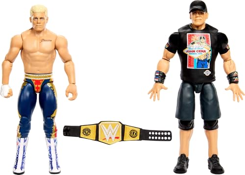 Mattel WWE Hand Event Showdown John Cena vs The American Nightmare Cody Rhodes - Juego de 2