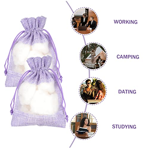 10 bolsas sachet vacías de cedro y lavanda miniatura 3