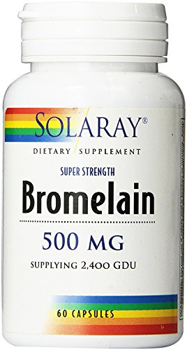 Bromelain 60 cápsulas de Solaray