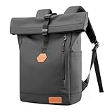 Bange Roll-Top-Rucksack für 39,6 cm (15,6 Zoll) Laptop-Rucksack für Männer und Frauen...