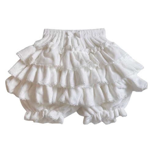 Short de nuit uni décontracté en tissu doux multi-couches confortable
