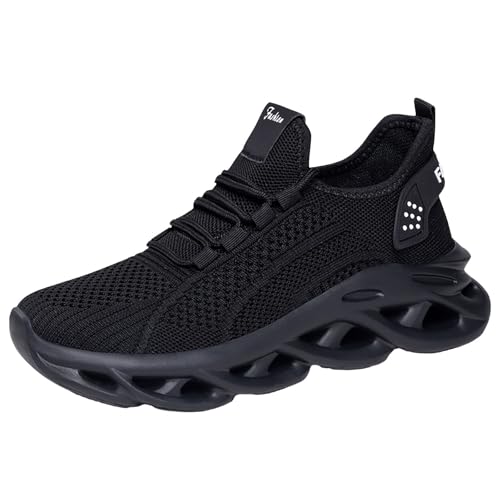 Botas de senderismo para mujer, sin cordones, para senderismo, montaña, senderismo, escalada, tenis cómodos para mujer, con soporte de arco, zapatillas de malla, estables y acolchadas, calzado de