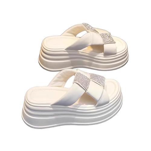 [Kawoly] ����T���_�� ���f�B�[�X �X���b�p ���f�B�[�X ������� ���r �g���A�b�v 8cm ���[�}�T���_�� �t�@�b�V�����T���_�� �J�W���A���T���_�� �����₷�� �_�炩�� �n�C�q�[�� �r�[�`�T���_�� 22.5cm-25.0cm ��