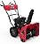 A-iPower 24 Inch Two-Stage Gas Snow Blower, Self-Propelled Snow Clearing Power, 212cc Engine with Electric Start, 190°Chute Rotation, LED Light