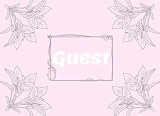 Guest: Wedding Guest List, Name, Complete Address, Attendance, Seat Assignment, Plus One, Diet Restrictions, Gift, Thank You Card Sent, 120Pages with Soft Cover And Finish Matte