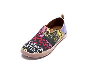 UIN UIN Goldene Sandstrand Bemalte Damen Segelwanderschuhe Mehrfarbig