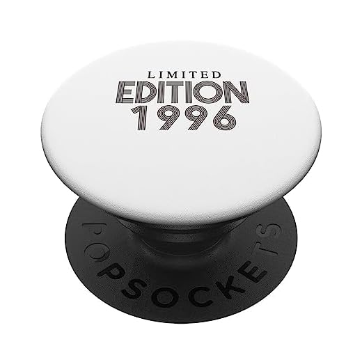 Edición limitada 1996 Cumpleaños 1996 Vintage 1996 PopSockets PopGrip Intercambiable