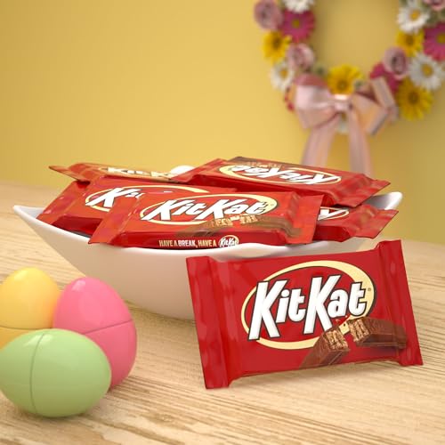 Image of KIT KAT Milk Chocolate Wafer, Easter Candy Bar, 1.5 oz (Pack of 5)
