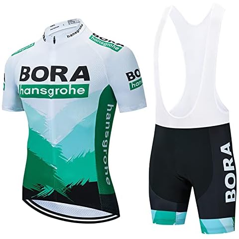 HOMTOL Maillot et Short de Cyclisme Cover